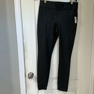 New with Tag! Old Navy faux leather black leggings
